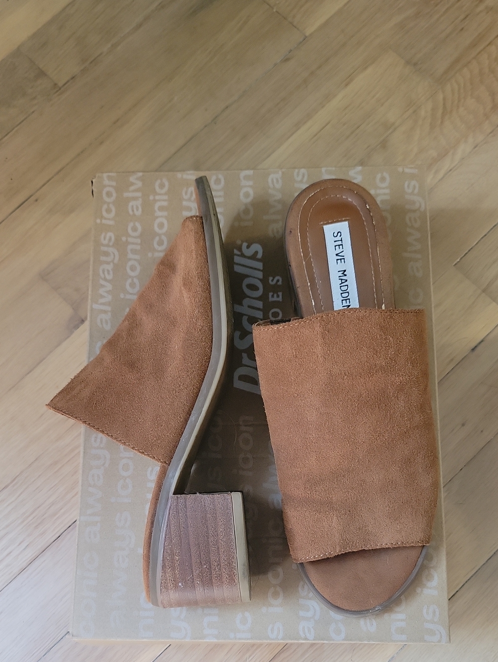 Steve Madden Tan Brown Sandals 8.5